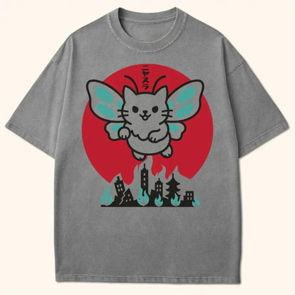 Legend Of Nyasura T-Shirt Grey / S 27343007488054117455 T-Shirt