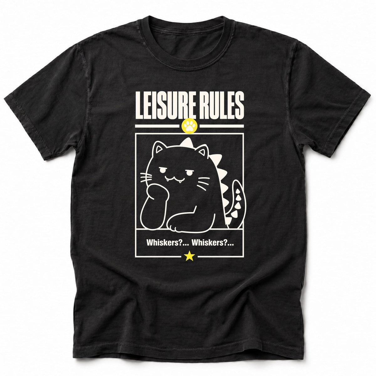 Leisure Rules T-Shirt Black / S 12494279640226919989 T-Shirt