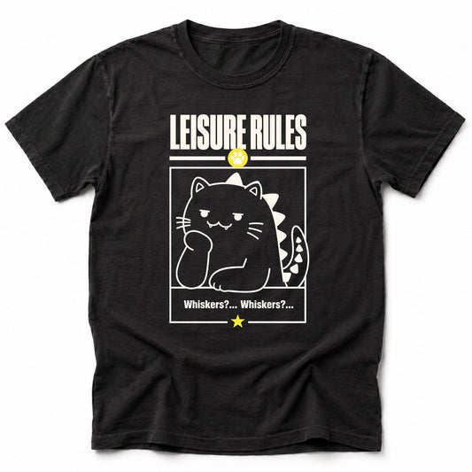 Leisure Rules T-Shirt Black / S 12494279640226919989 T-Shirt