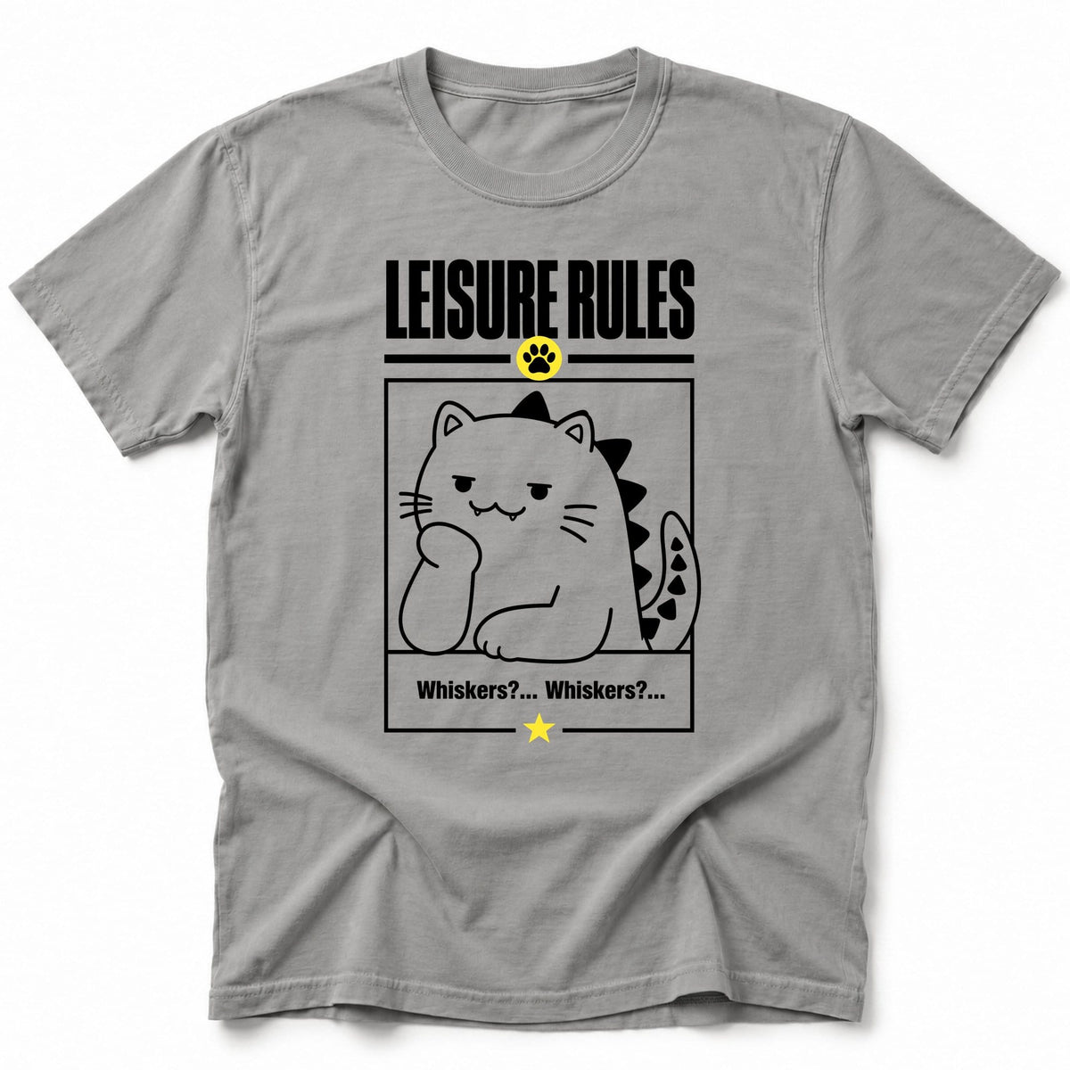 Leisure Rules T-Shirt Grey / S 23223401243628332862 T-Shirt