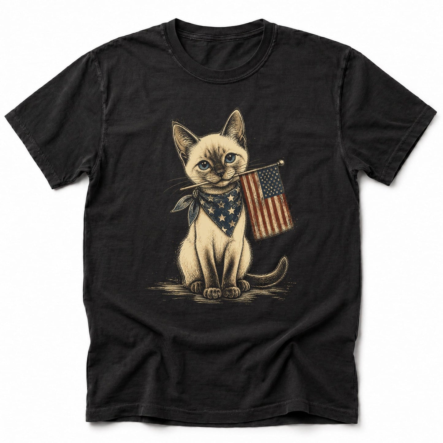 Liberty Paws T-Shirt Black / S 36966598037652890771 T-Shirt