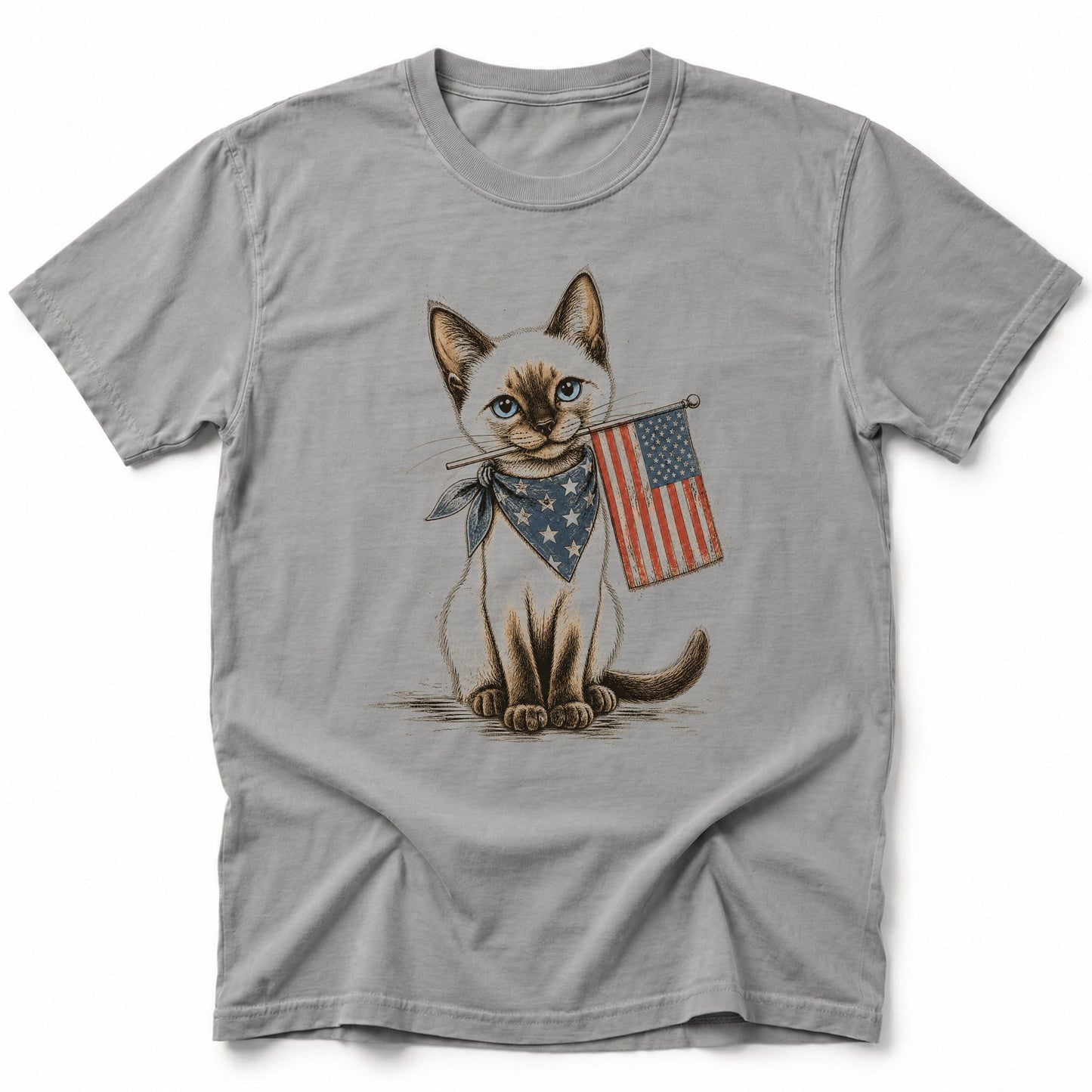 Liberty Paws T-Shirt Grey / S 64686970629803174577 T-Shirt