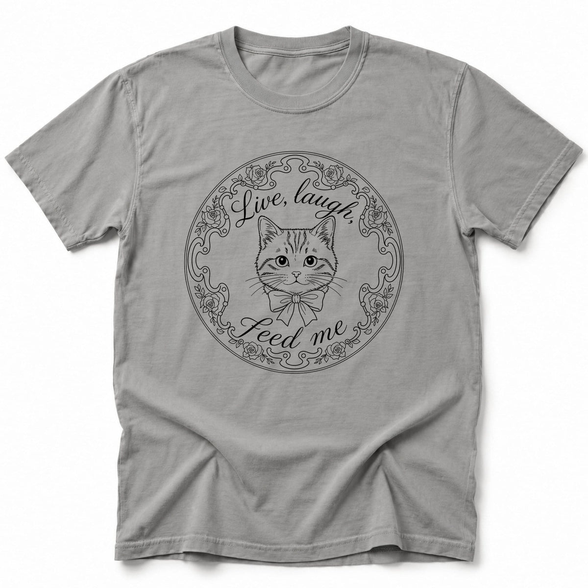 Life Laugh And T-Shirt Grey / S 14637745314386976543 T-Shirt