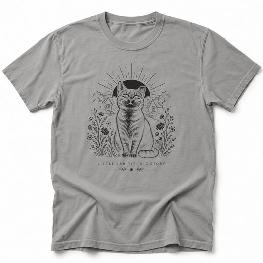 Little Ear Tip T-Shirt Grey / S 32964128772589454261 T-Shirt