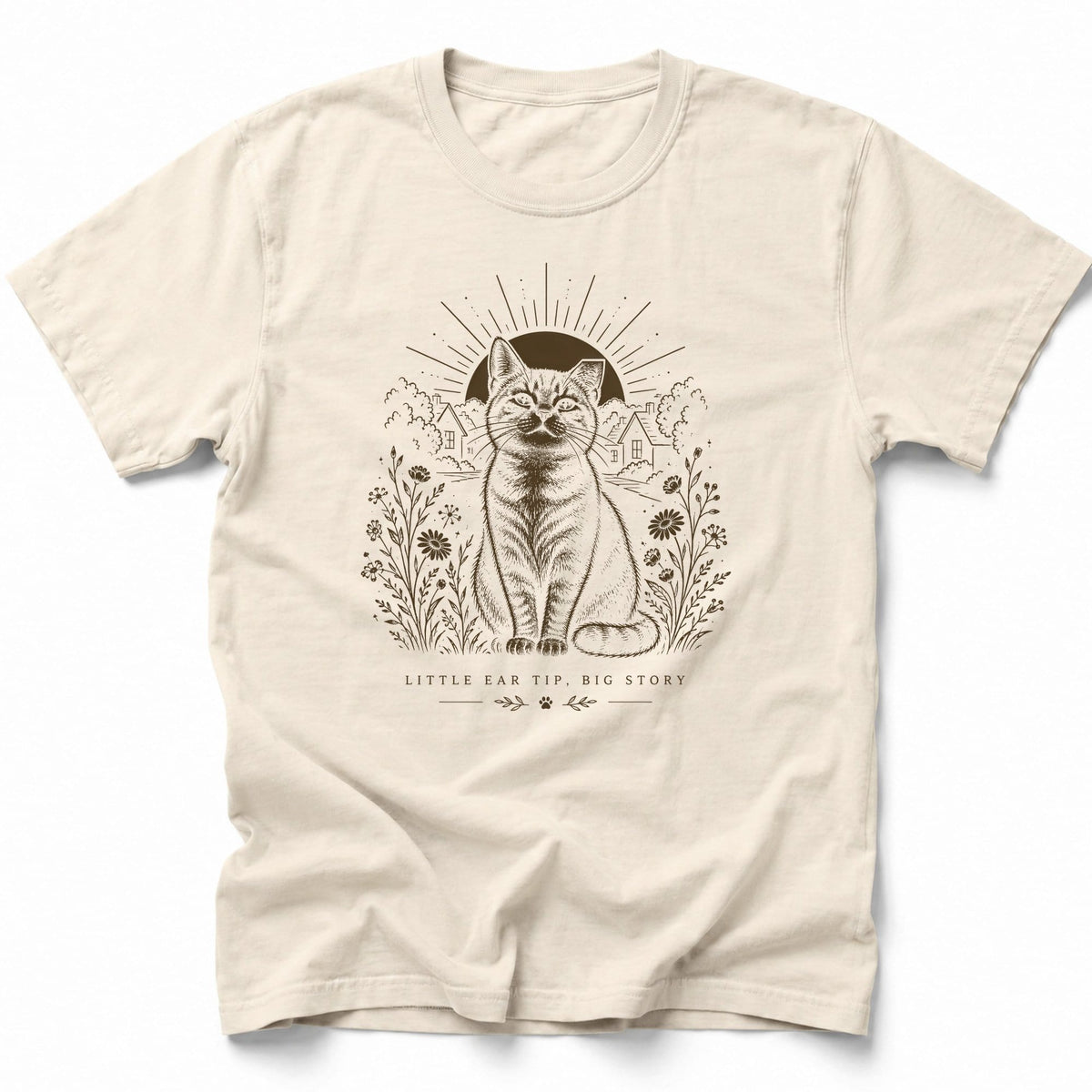 Little Ear Tip T-Shirt Ivory / S 87619547796795156292 T-Shirt