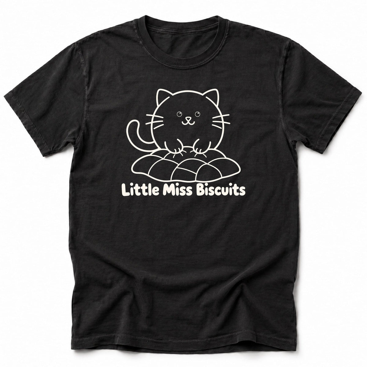 Little Miss Biscuits T-Shirt Black / S 12983872489373082443 T-Shirt