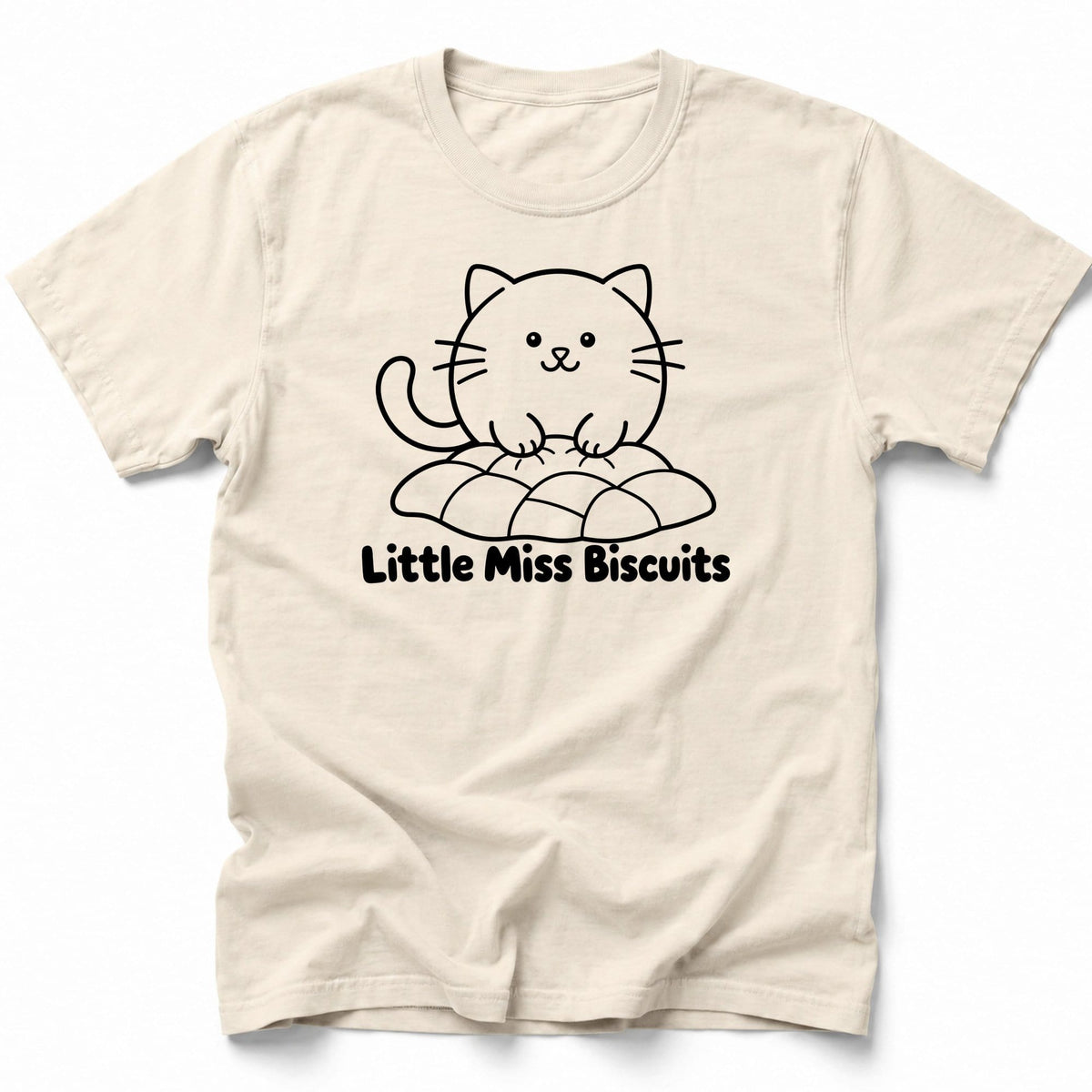 Little Miss Biscuits T-Shirt Ivory / S 59868947603727310291 T-Shirt