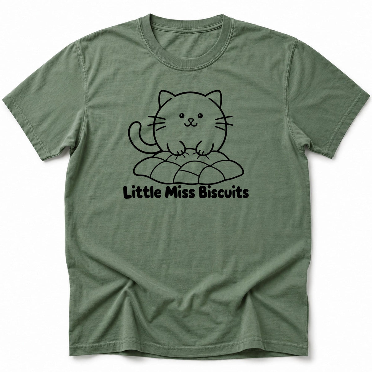 Little Miss Biscuits T-Shirt Moss / S 15208253884085523631 T-Shirt