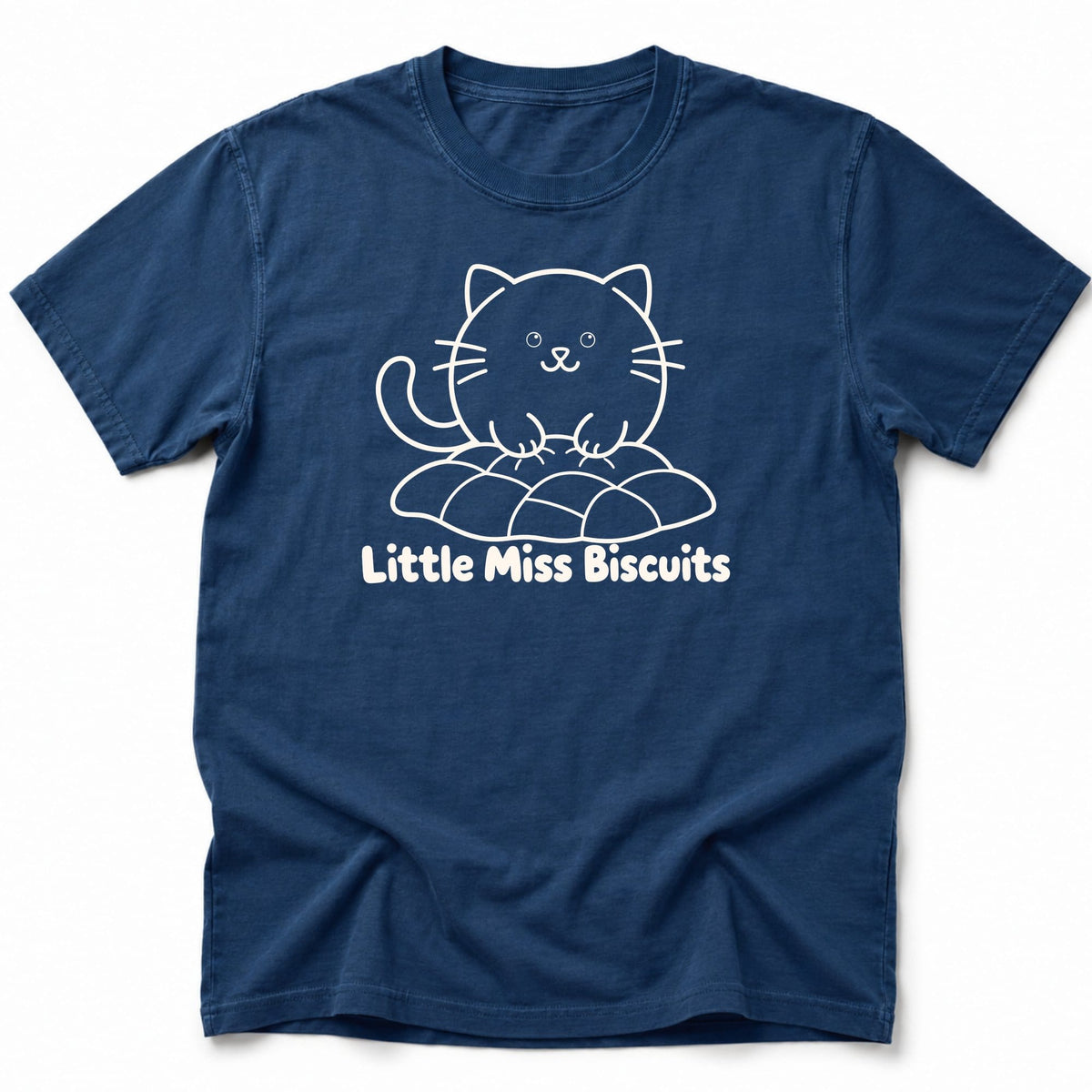 Little Miss Biscuits T-Shirt Navy / S 17210805761513634960 T-Shirt