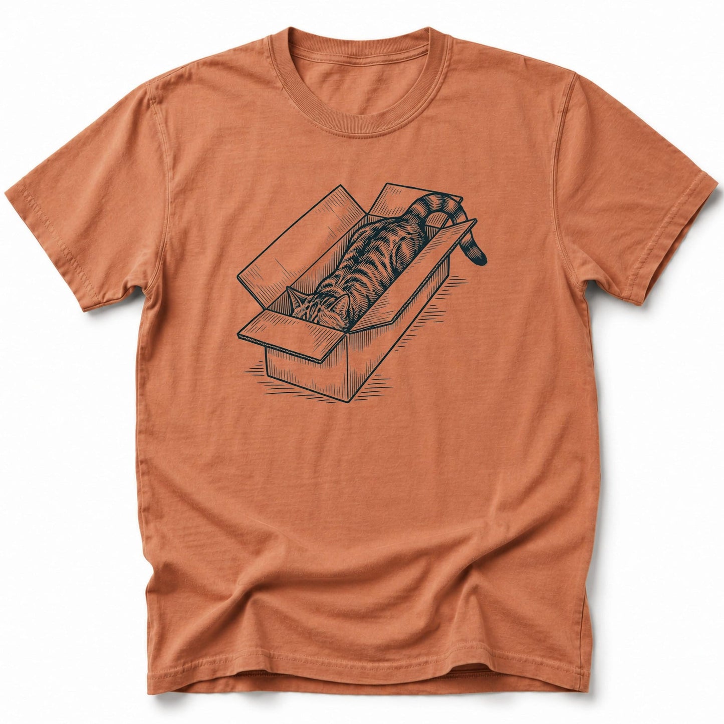 Long Box Cat T-Shirt Yam / S 16083401985968833691 T-Shirt