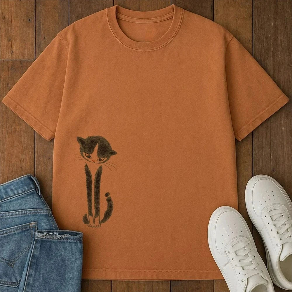 Longcat Mood T-Shirt Yam / S 12207225321099756024 T-Shirt