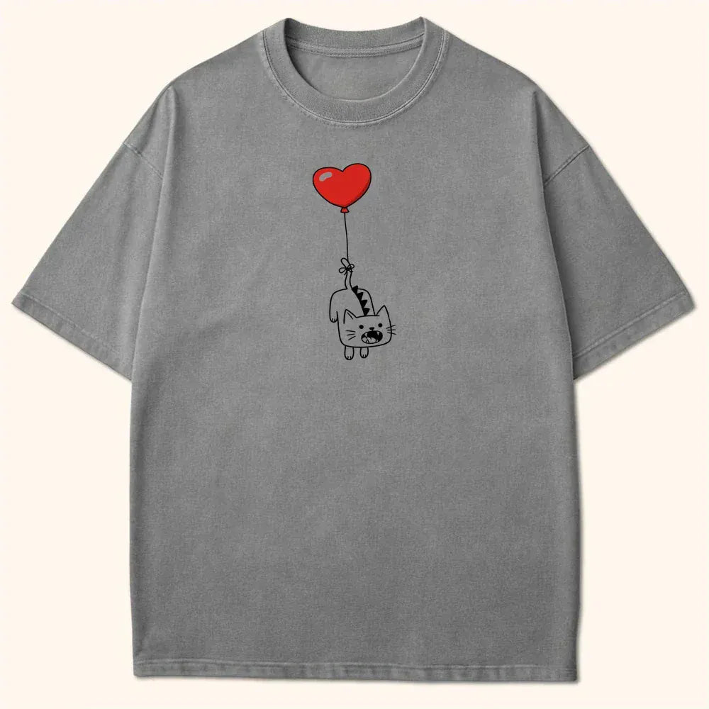 Love In The Air T-Shirt Grey / S 47061247073766189437 T-Shirt