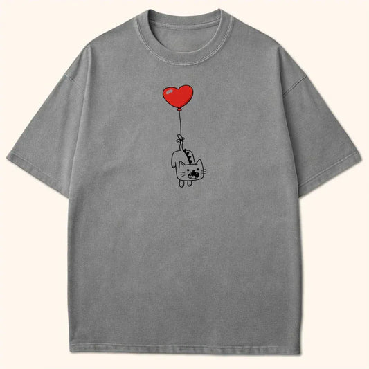 Love In The Air T-Shirt Grey / S 47061247073766189437 T-Shirt