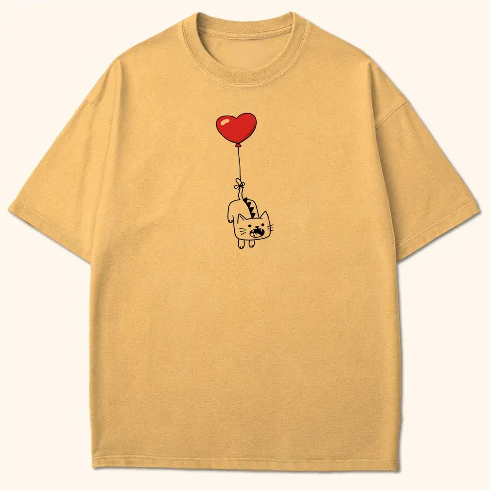 Love In The Air T-Shirt Mustard / S 19369117895736701300 T-Shirt