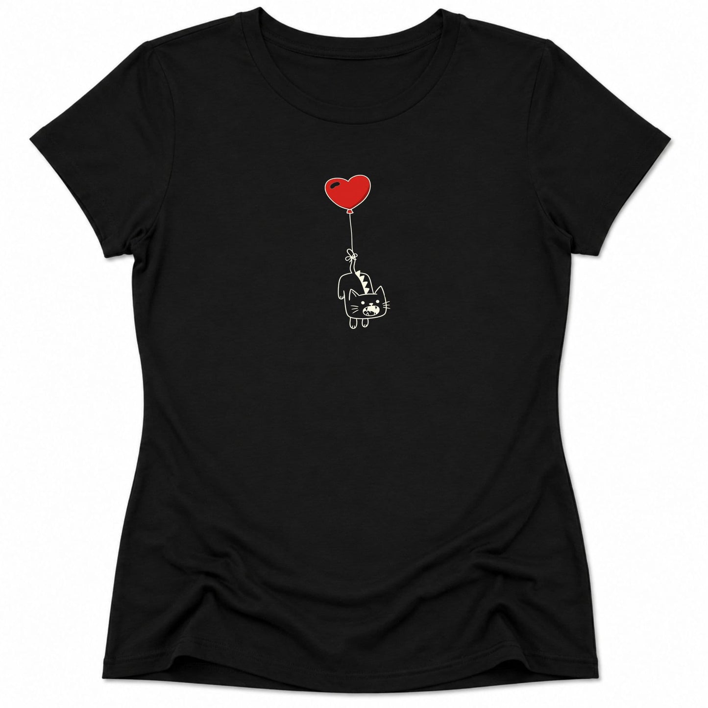 Love In The Air Womens Tee Black / S 24319979611004595946 T-Shirt