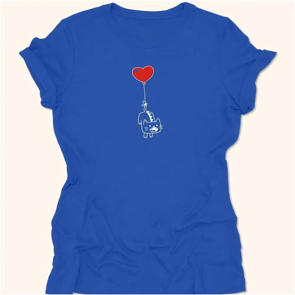 Love In The Air Womens Tee True Royal / S 13553880244110049129 T-Shirt