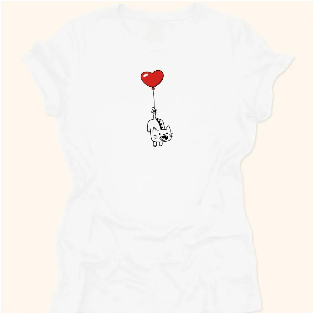 Love In The Air Womens Tee White / S 20364138825917497323 T-Shirt
