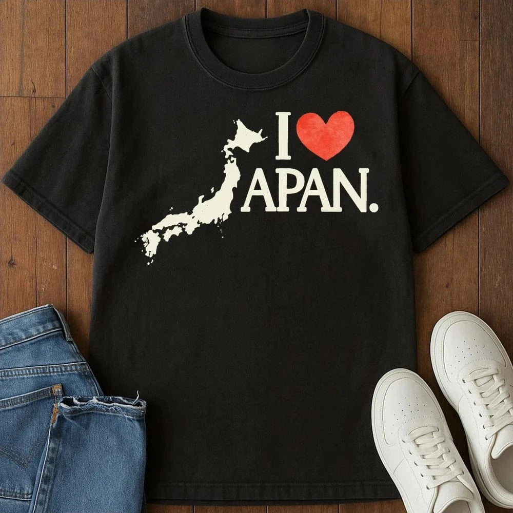 Love Japan T-Shirt Black / S 16660907478953924316 T-Shirt