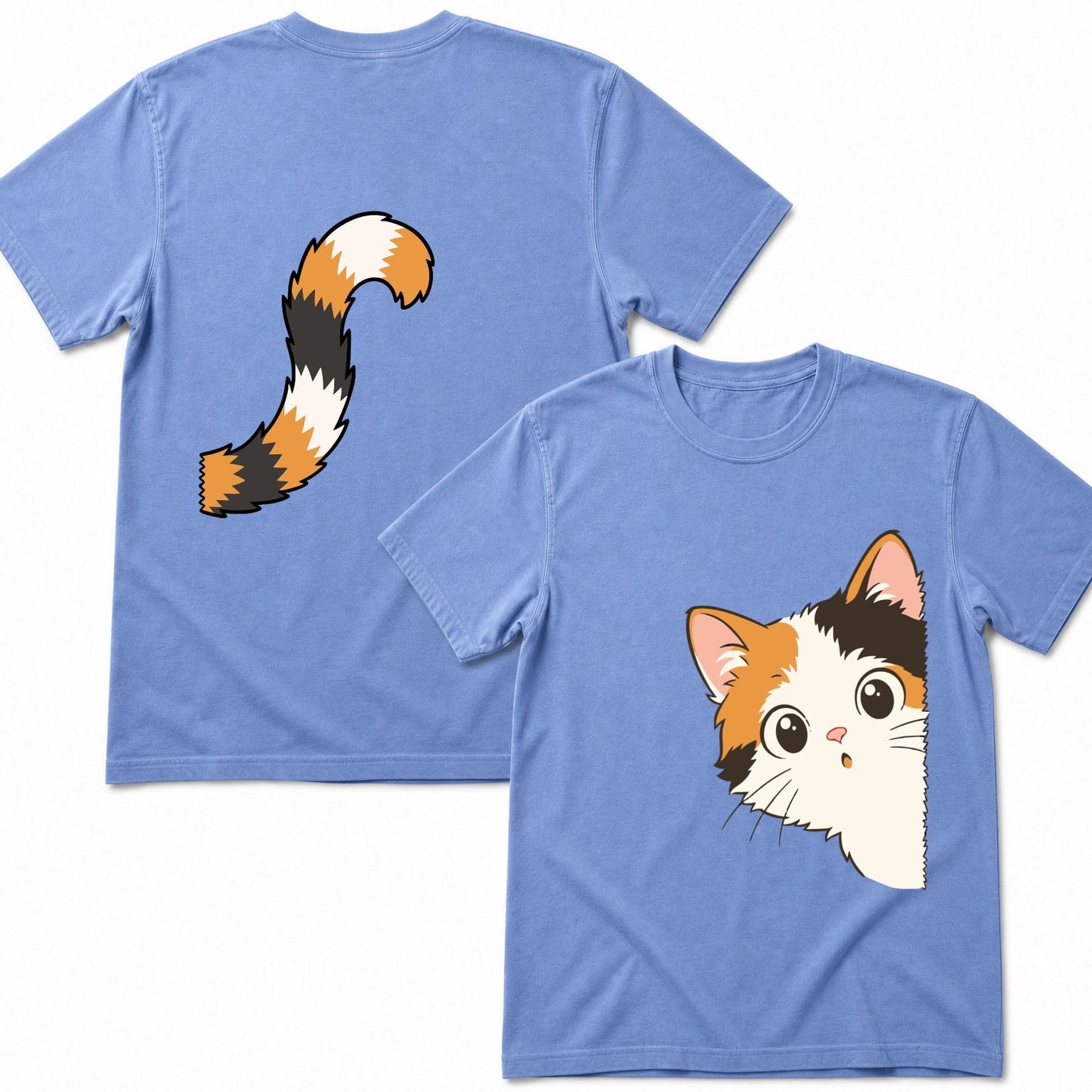 Lucky Calico T-shirt Blue Jean / S 54323256154192875535 T-Shirt
