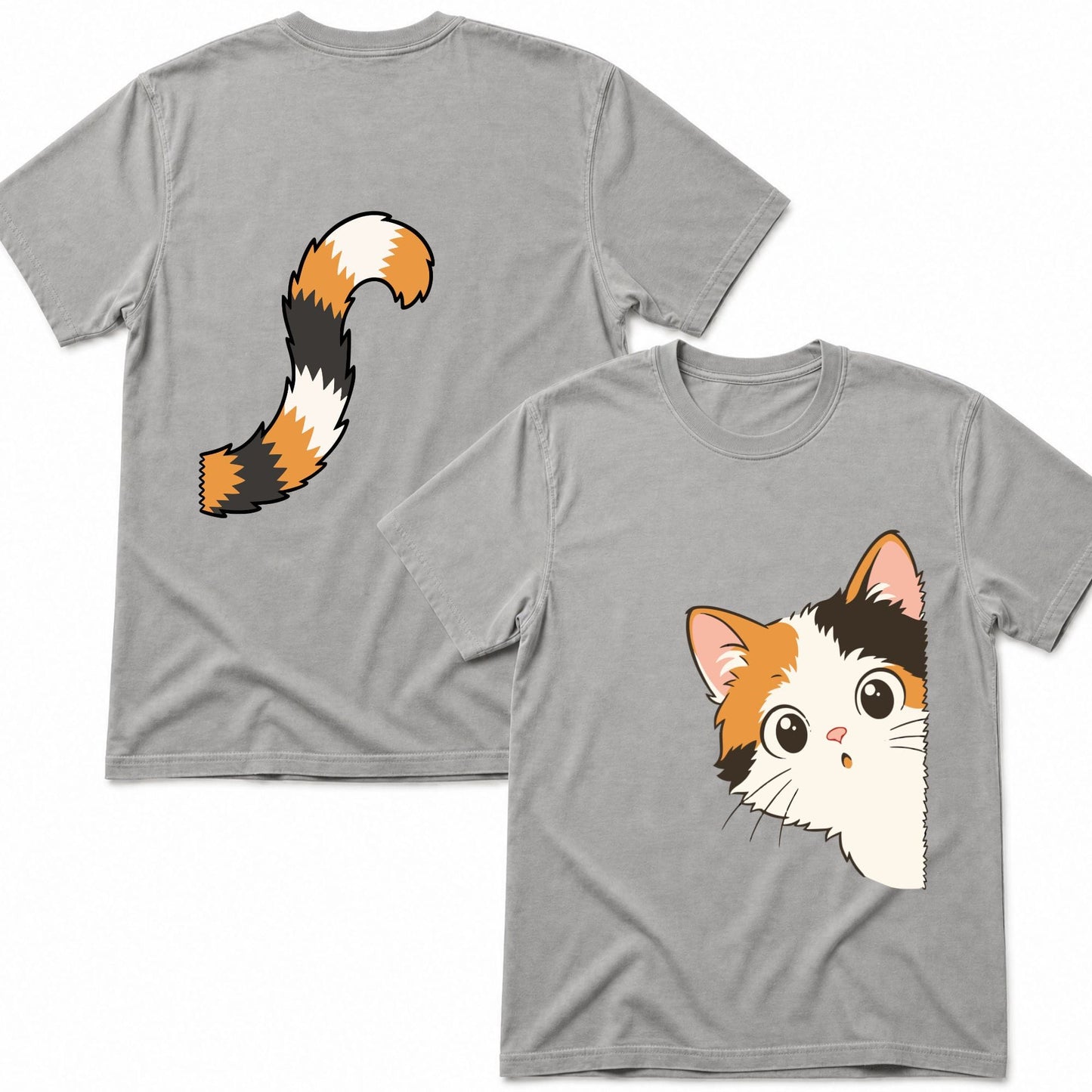 Lucky Calico T-shirt Grey / S 20021069452014216847 T-Shirt