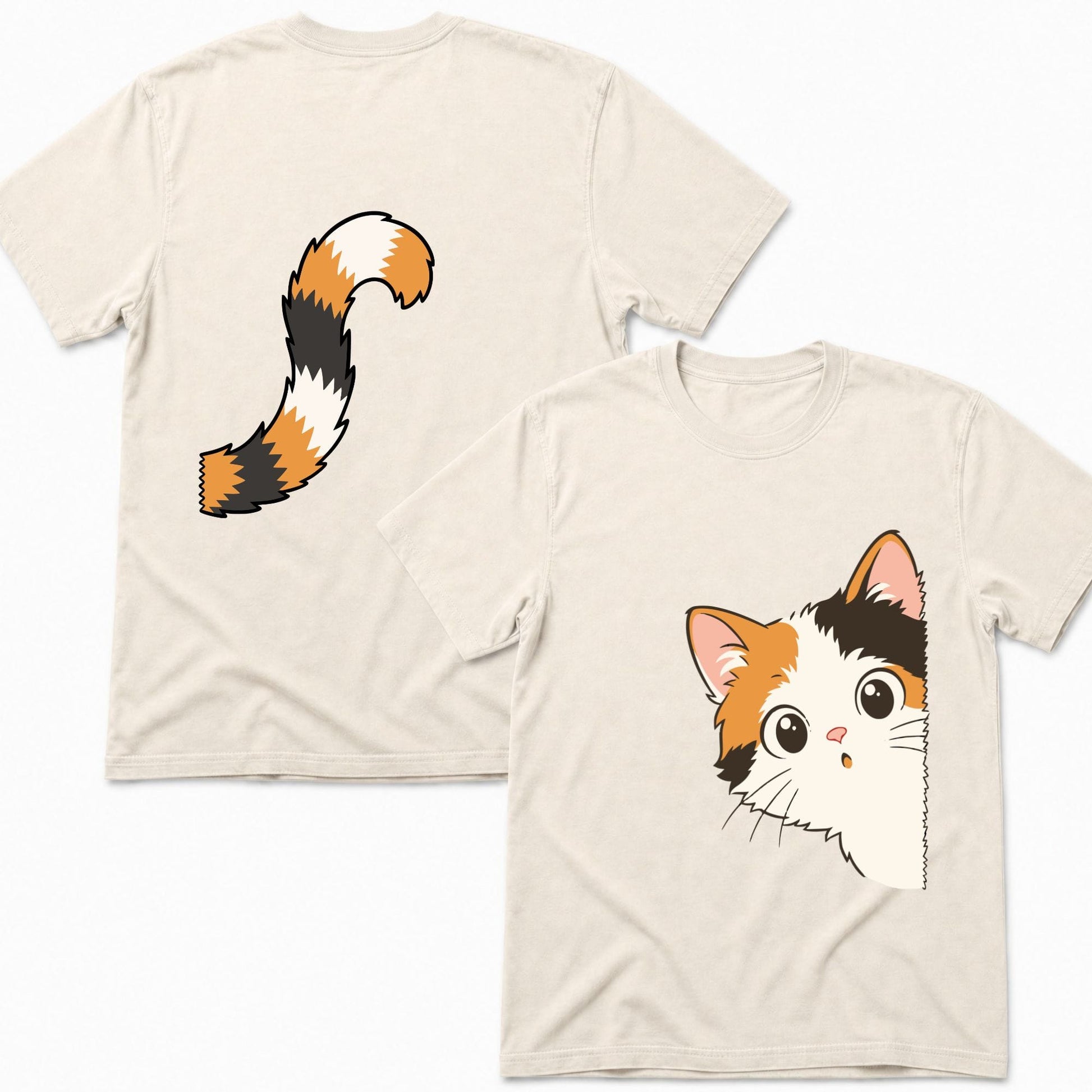 Lucky Calico T-shirt Ivory / S 15818457922374132514 T-Shirt