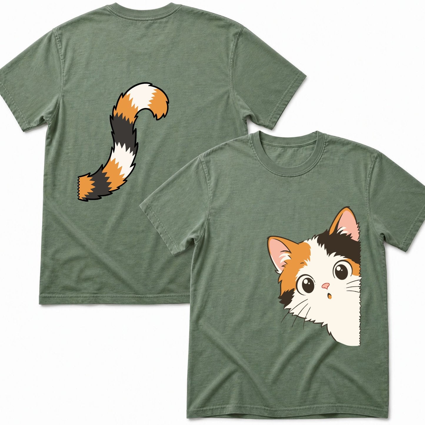 Lucky Calico T-shirt Moss / S 26880114144575941212 T-Shirt