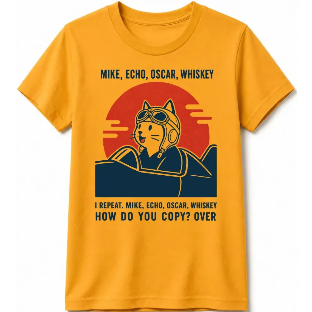 M.E.O.W. Kids Tee Gold / S 10224538512054576717 Kids clothes