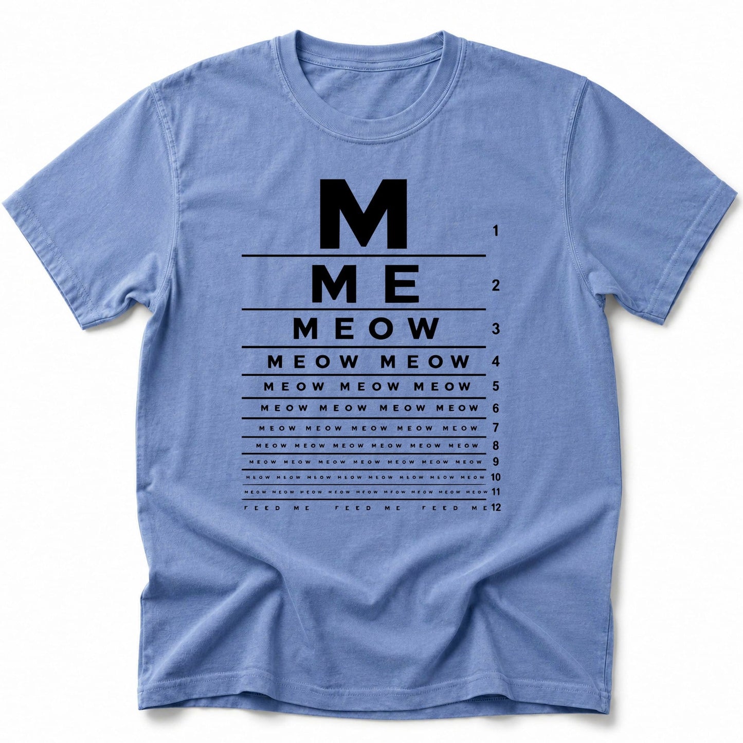 M E O W T-Shirt Blue Jean / S 14465048520974951503 T-Shirt