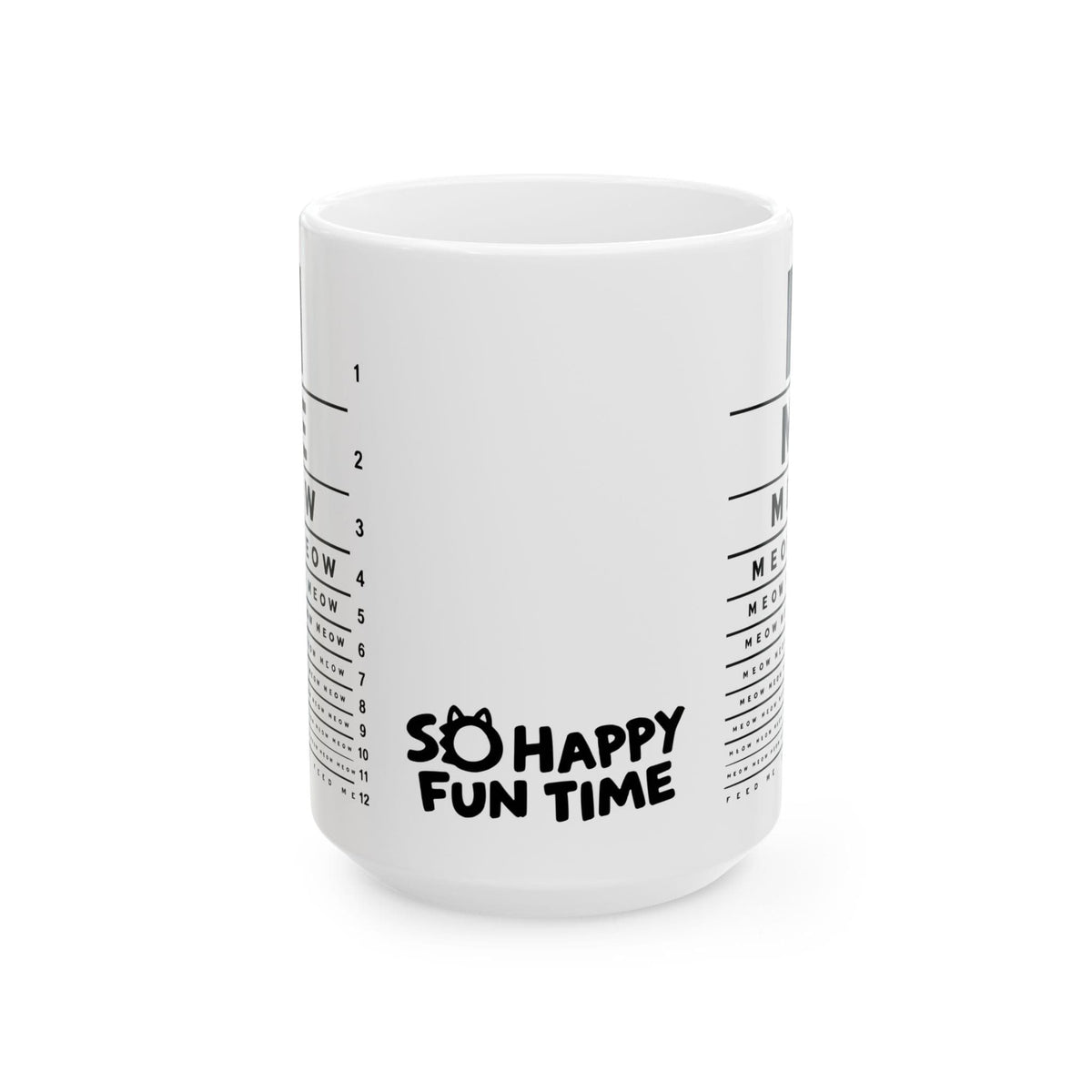 M E O W White Mug (15oz) 15oz 16139069731633138836 Mug