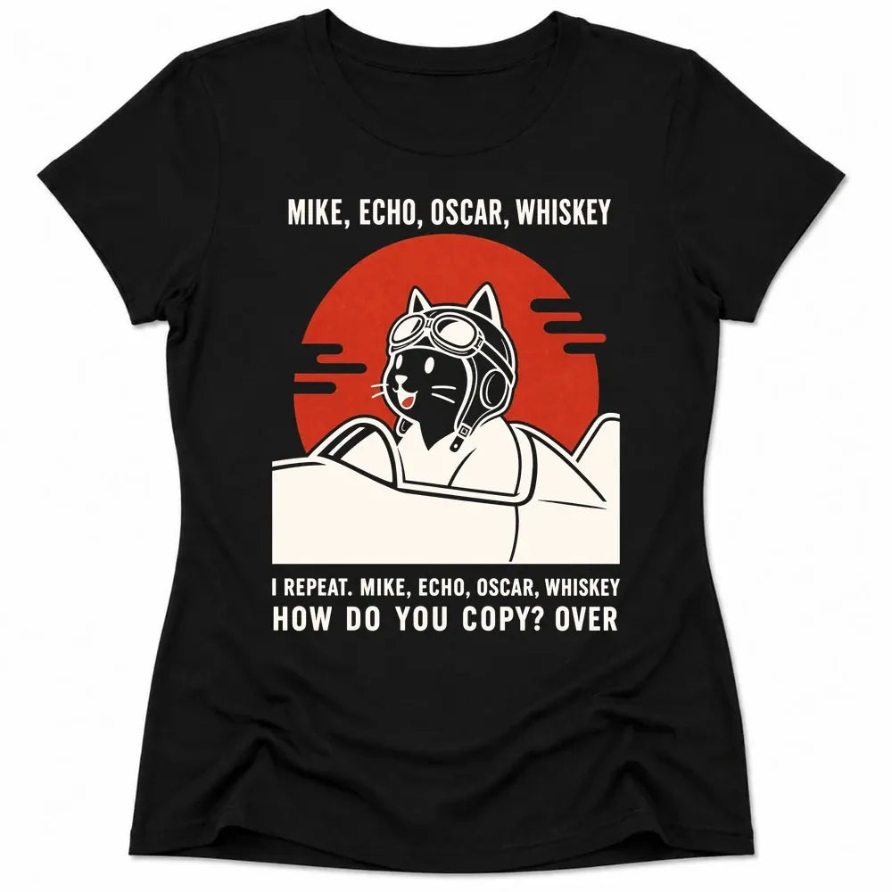 M.E.O.W. Womens Tee Black / S 83665633534877683731 T-Shirt