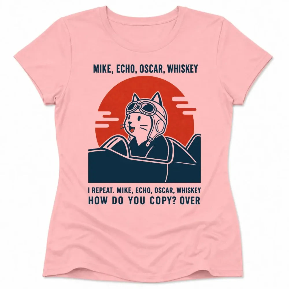 M.E.O.W. Womens Tee Pink / S 32543769099756683326 T-Shirt