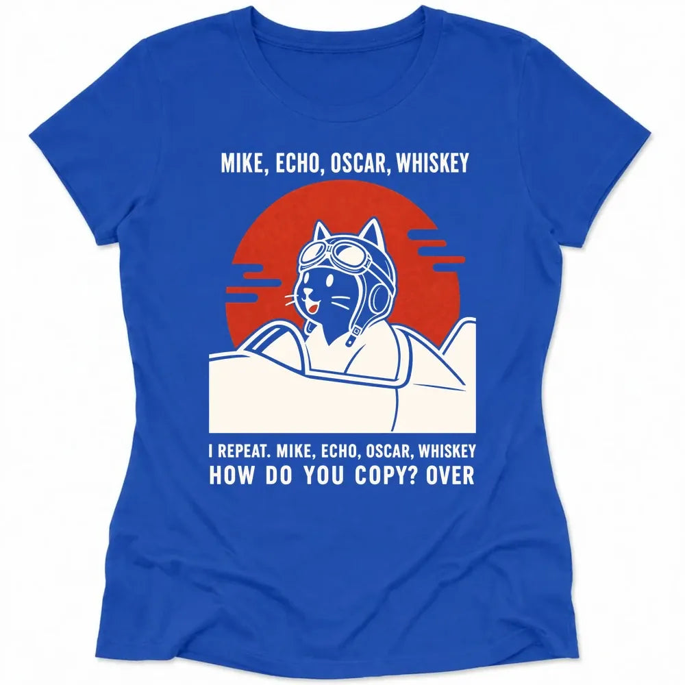 M.E.O.W. Womens Tee True Royal / S 29966949857390687576 T-Shirt