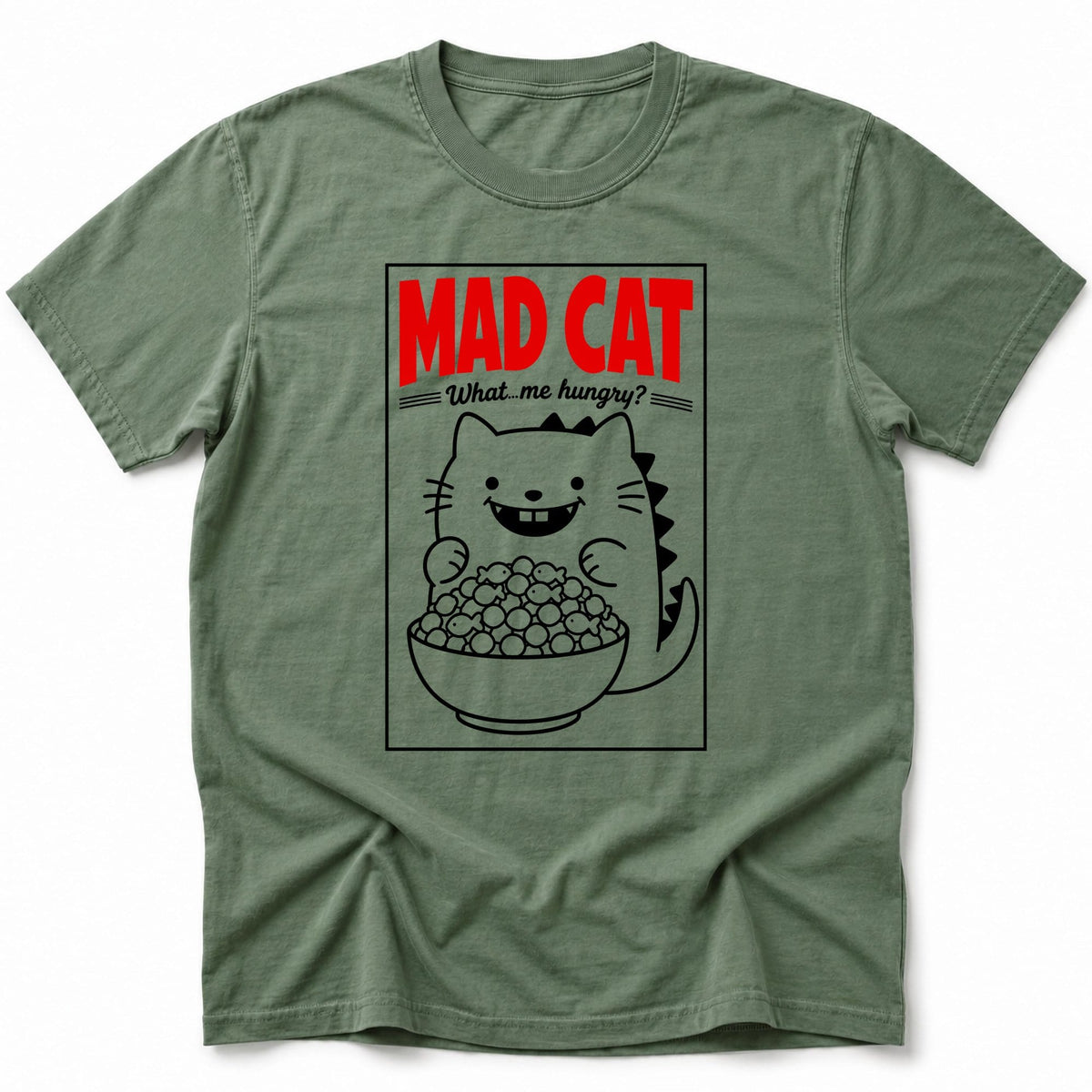 MAD CAT T-Shirt Moss / S 28158755993199891957 T-Shirt