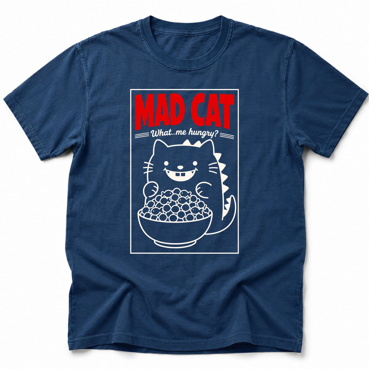 MAD CAT T-Shirt Navy / S 31463575527911070520 T-Shirt