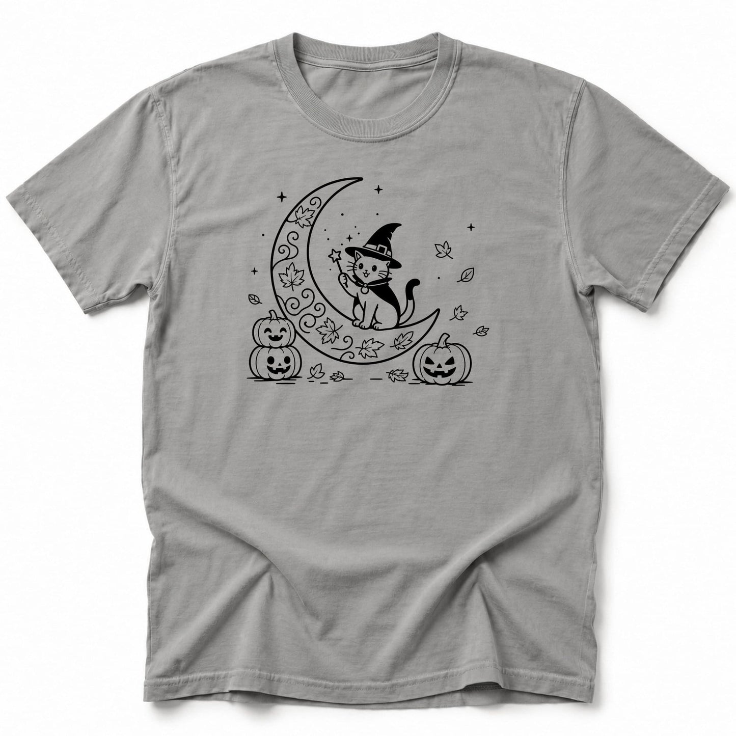Magic Moon T-Shirt Grey / S 16355180467653976796 T-Shirt