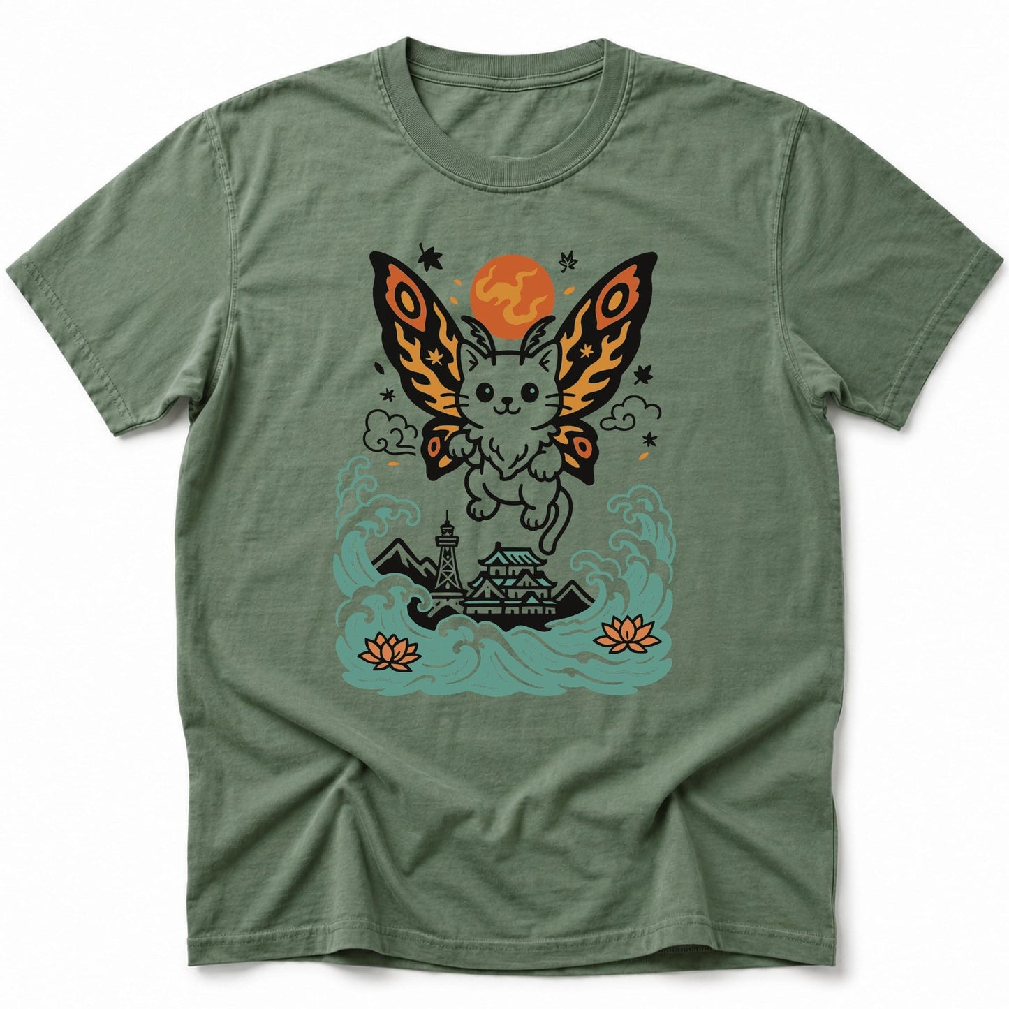 Majestic Nyasura T-Shirt Moss / S 97176489180840433213 T-Shirt