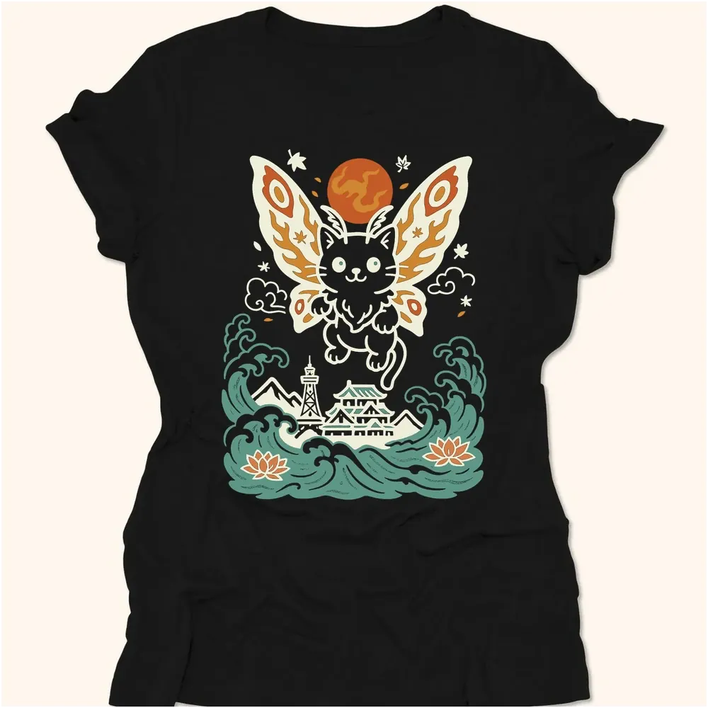 Majestic Nyasura Womens Tee Black / S 12818873078102482420 T-Shirt