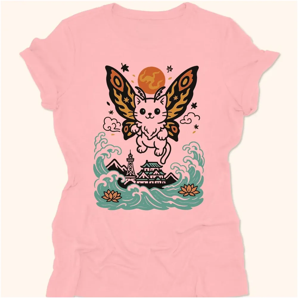Majestic Nyasura Womens Tee Pink / S 20448368400308099154 T-Shirt