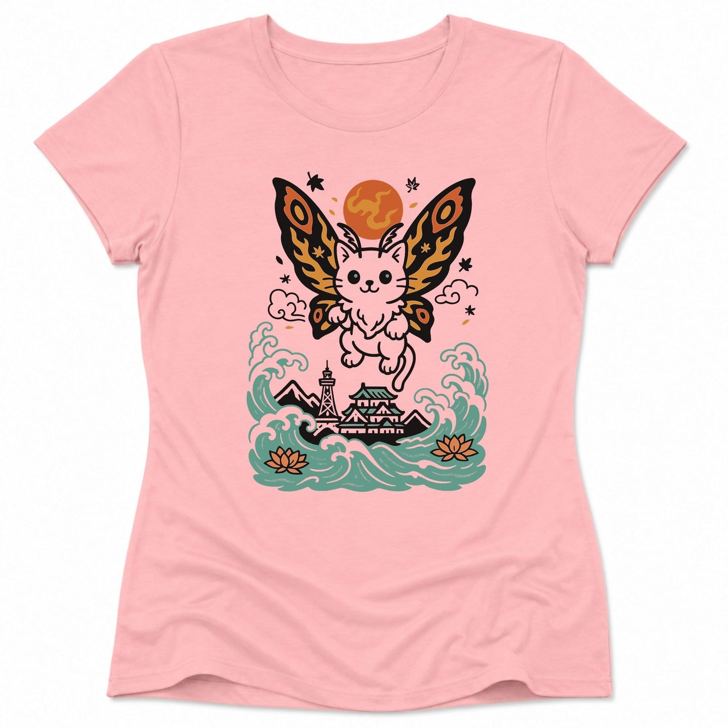 Majestic Nyasura Womens Tee Pink / S 20448368400308099154 T-Shirt
