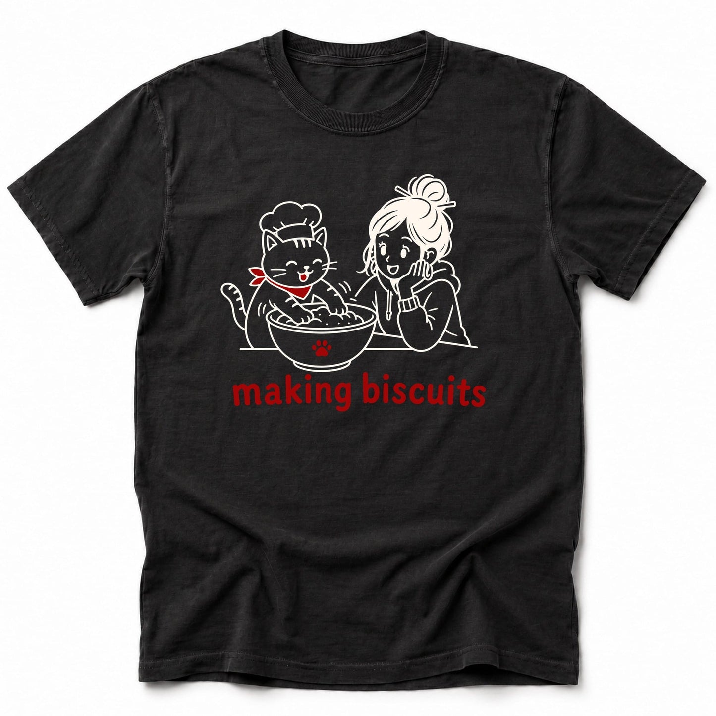 Making Biscuts T-Shirt Black / S 30057625899944847682 T-Shirt