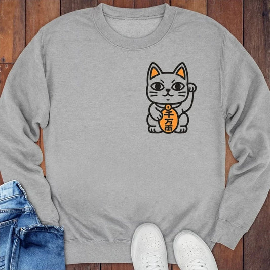 Maneki Gaze Sweatshirt S / Sport Grey 19721974890486832061 Sweatshirt