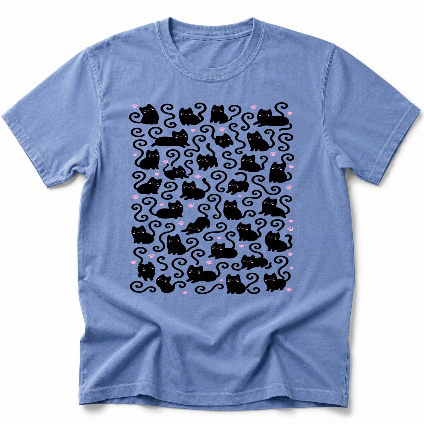 Many Tails T-Shirt Blue Jean / S 15878222677777211948 T-Shirt