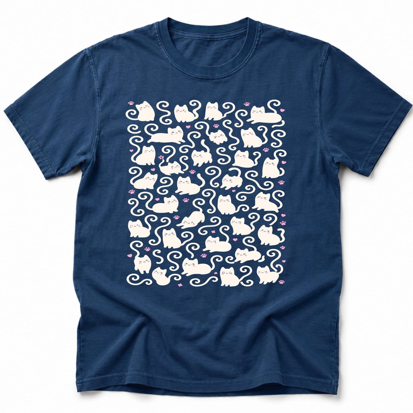 Many Tails T-Shirt Navy / S 19013573128365702042 T-Shirt