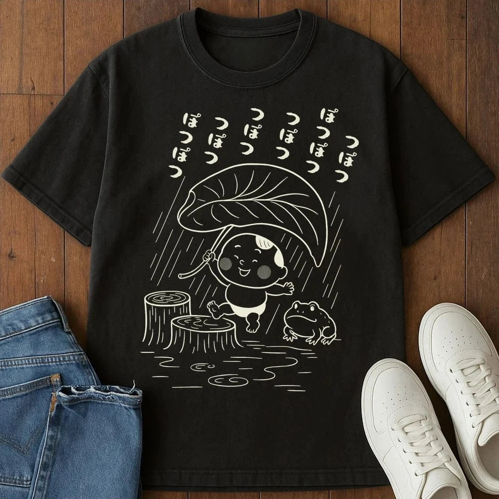 Mawashi And The Frog T-Shirt Black / S 10394647773029891777 T-Shirt