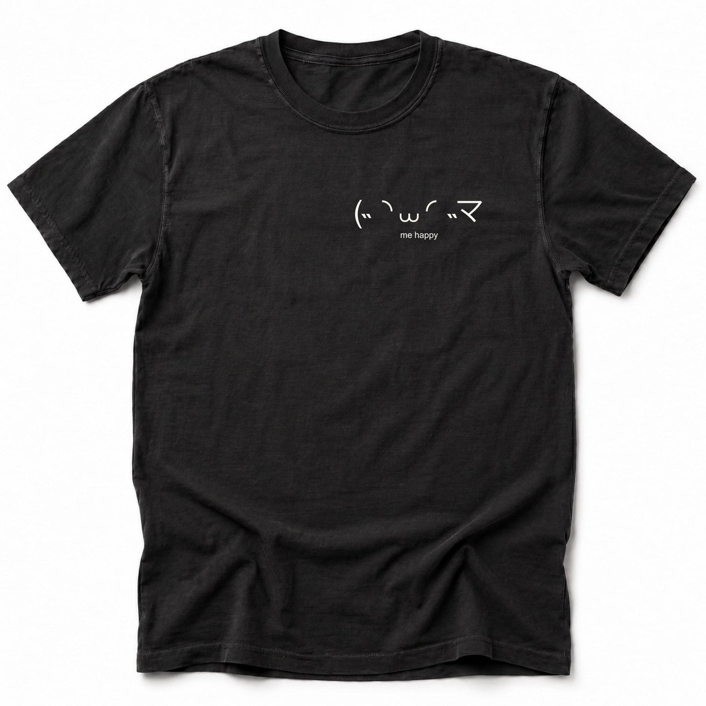 Me Happy T-Shirt Black / S 14612318725413271504 T-Shirt