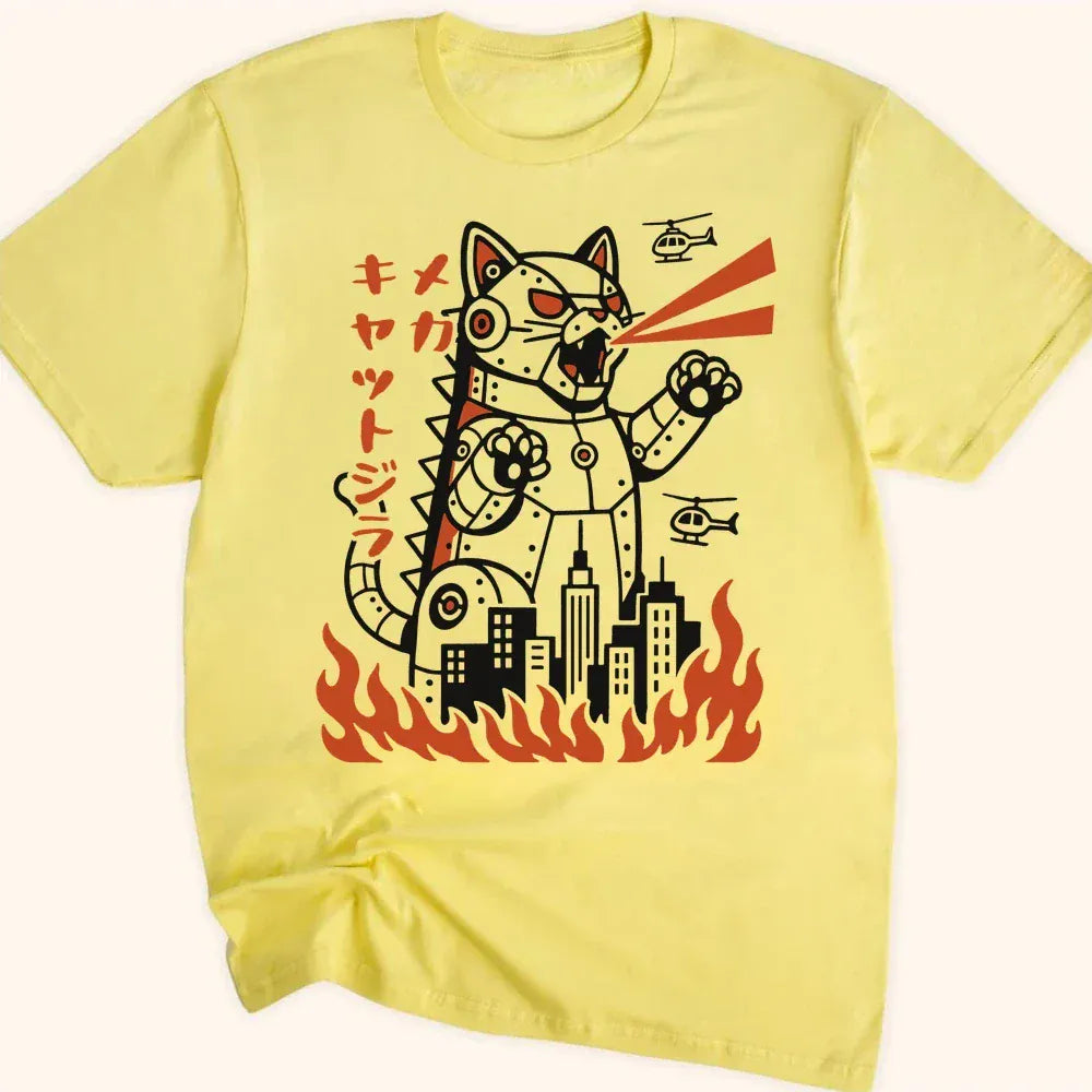 Mecha Kyattojira Everyday Softstyle Tee Cornsilk / S 30790126377677036951 T-Shirt