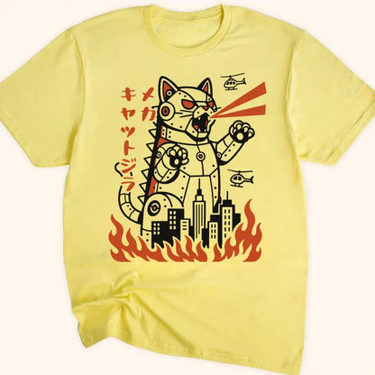 Mecha Kyattojira Everyday Softstyle Tee Cornsilk / S 30790126377677036951 T-Shirt