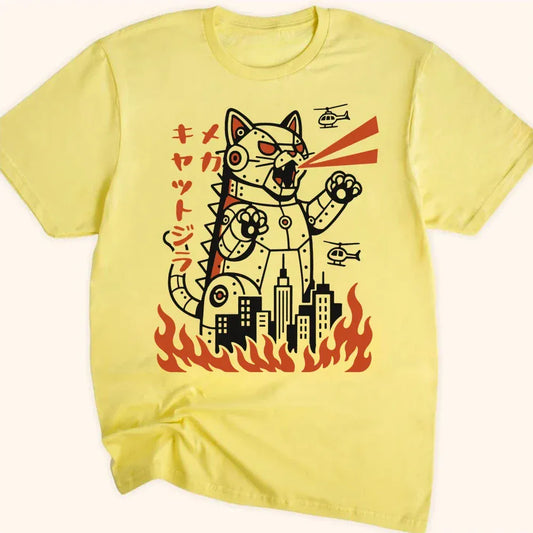 Mecha Kyattojira Everyday Softstyle Tee Cornsilk / S 30790126377677036951 T-Shirt