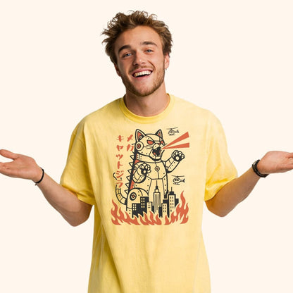 Mecha Kyattojira Everyday Softstyle Tee T-Shirt