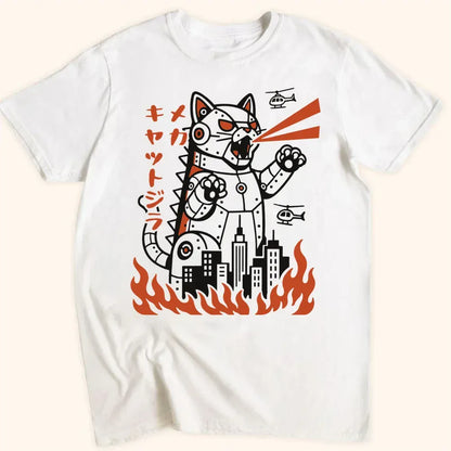 Mecha Kyattojira Everyday Softstyle Tee White / S 33638517811738311389 T-Shirt